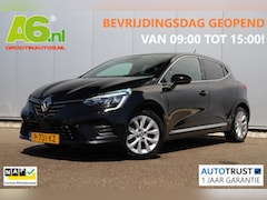 Renault Clio - 1.0 TCe Intens Groot Navigatie 16 inch LMV Half Leder Sfeerverlichting Navigatie Achteruit