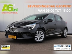 Renault Clio - 1.0 TCe Intens Half Leder Navigatie Carplay Android 16 inch LMV Sfeerverlichting LED Clima