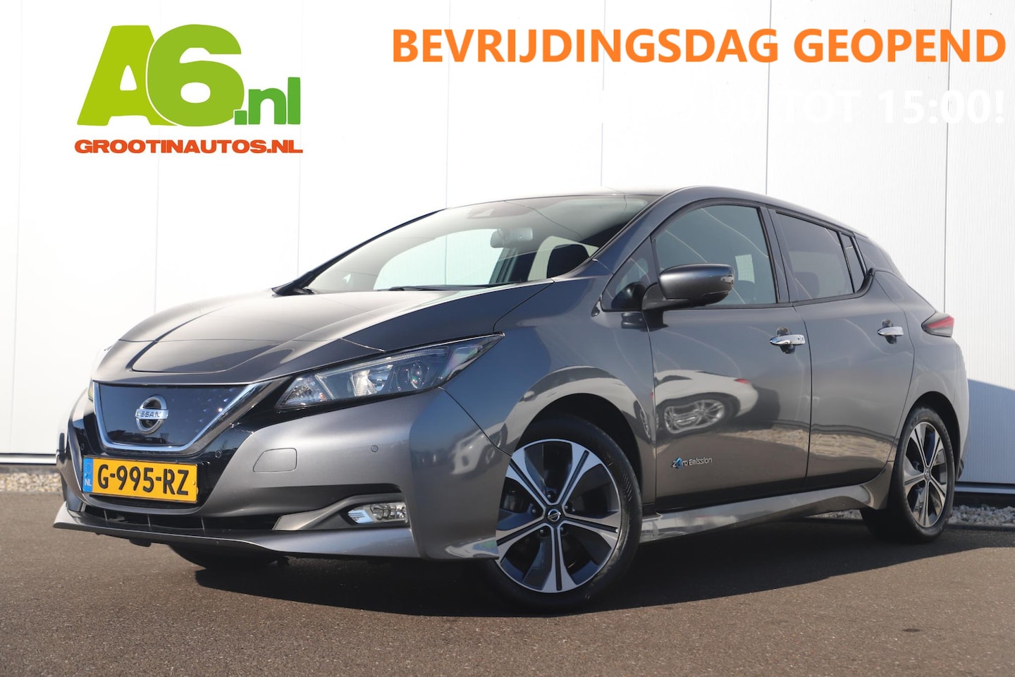 Nissan LEAF - N-Connecta 40 kWh Trekhaak Navigatie 360 Camera Stoelverwarming Carplay - AutoWereld.nl