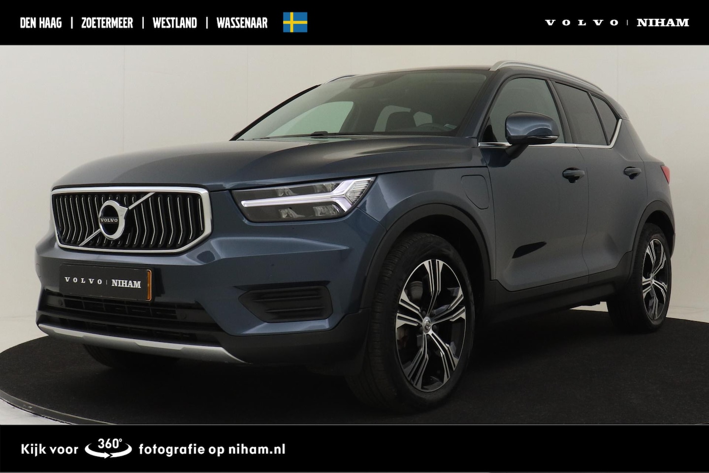 Volvo XC40 - T4 RECHARGE INSCRIPTION -LEDER|CAMERA|KEYLESS|ADAP.CRUISE|TREKHAAK|CARPLAY|PRIVACY.GLAS|19 - AutoWereld.nl