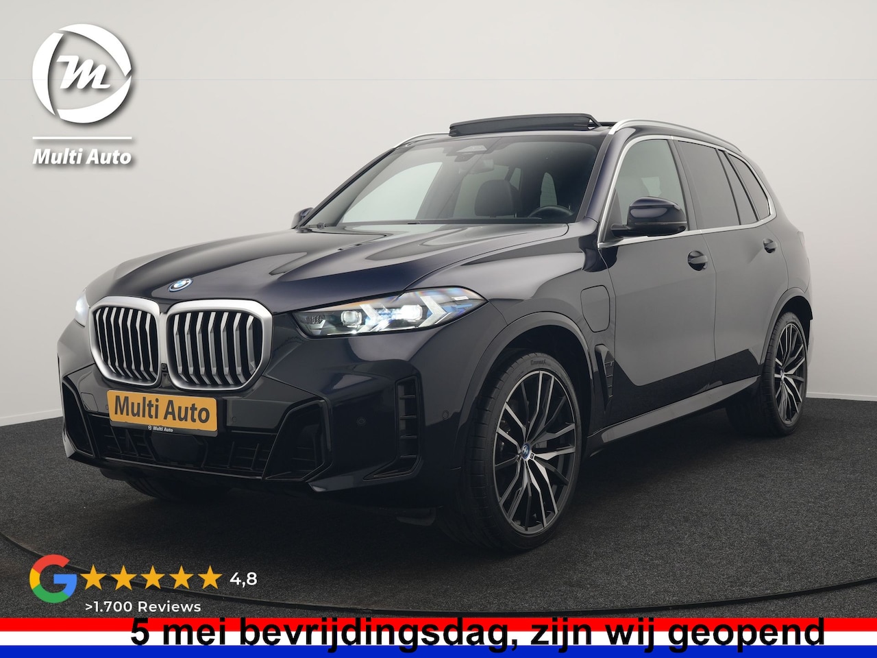 BMW X5 - xDrive50e M Sport PHEV 490pk Dealer O.H. | Panodak Sky Lounge | Luchtvering | Head Up | 36 - AutoWereld.nl