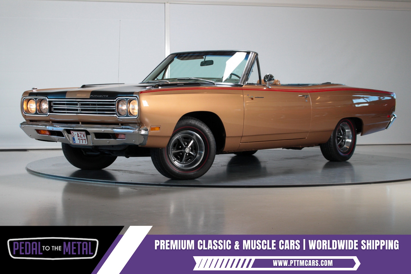 Plymouth Road Runner - 383 | 4-Speed |Matching Numbers | Build Sheet - AutoWereld.nl