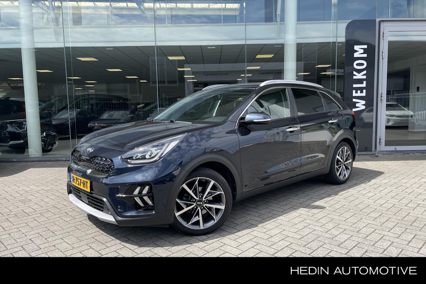 Kia Niro - 1.6 GDi Hybrid ExecutiveLine Navi | Climate Control Adapt. Cruise Control | Leder | Stoelv - AutoWereld.nl