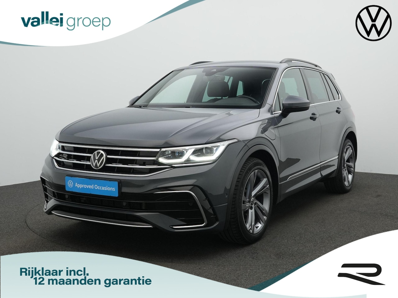 Volkswagen Tiguan - 1.4 TSI 245 pk eHybrid R-Line | Trekhaak | IQ Light | Achteruitrijcamera | Stuur-/stoelver - AutoWereld.nl
