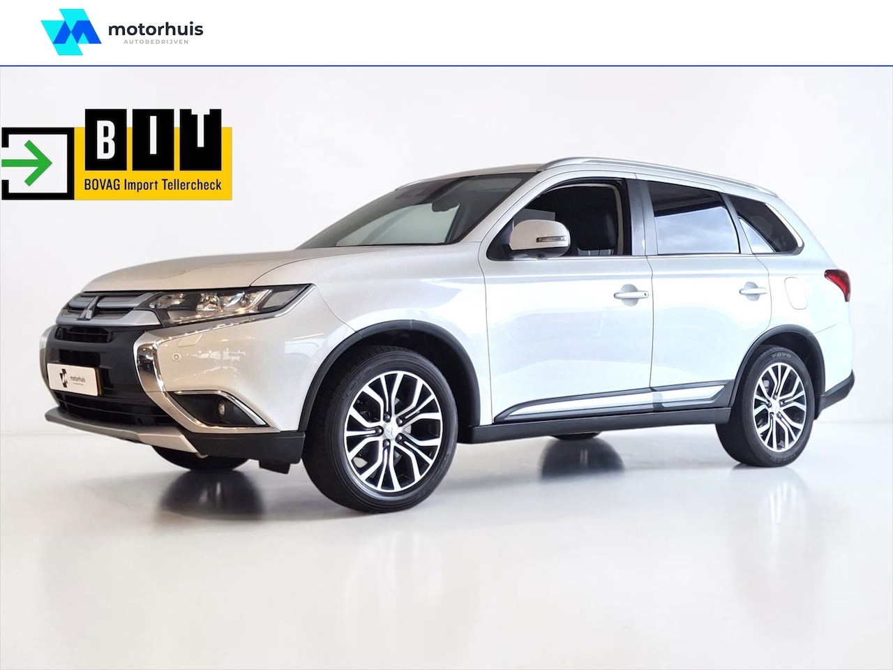Mitsubishi Outlander - 2.0 ClearTec 4WD CVT 150pk 7pl Instyle CAMERA STOELV APPLE CARPLAY LMV - AutoWereld.nl
