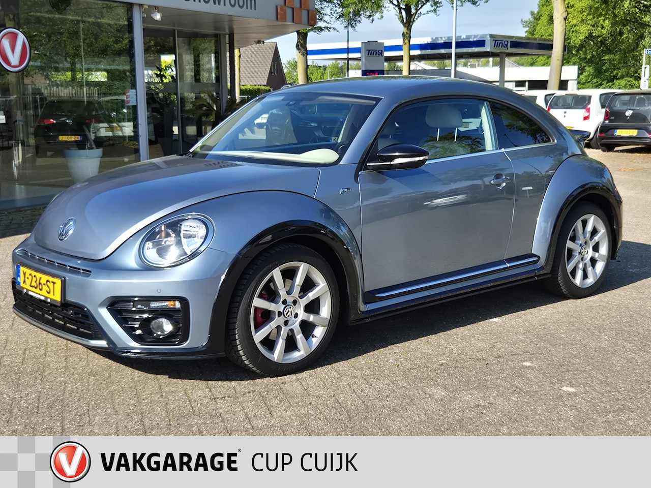 Volkswagen Beetle - 2.0 TSI R-Line 221PK Unieke uitvoering, Navi, Climate Control, Dubbele Uitlaat, - AutoWereld.nl