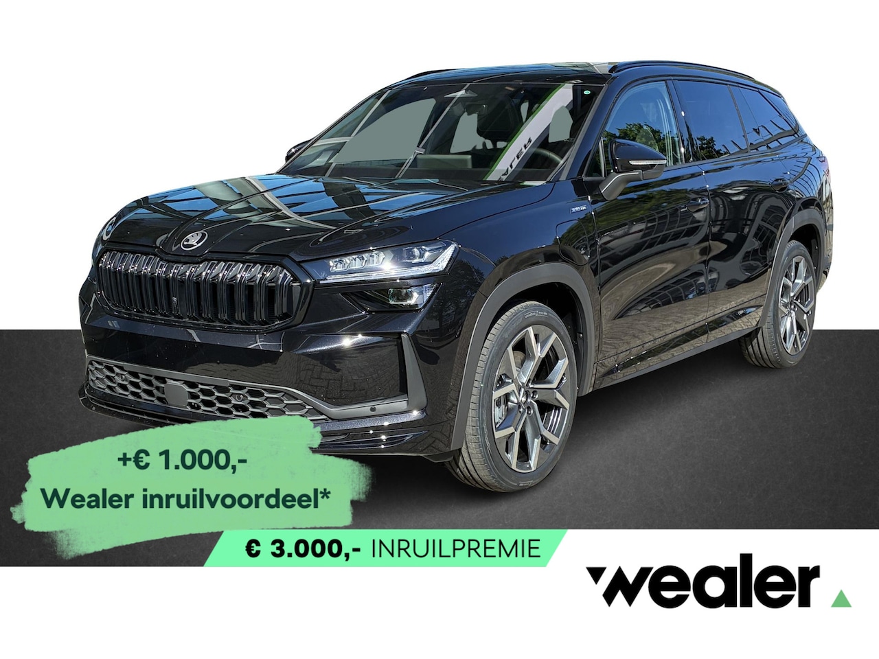 Skoda Kodiaq - Sportline Business 1.5 TSI PHEV 204 PK | Automaat | Trekhaak | Panoramadak - AutoWereld.nl