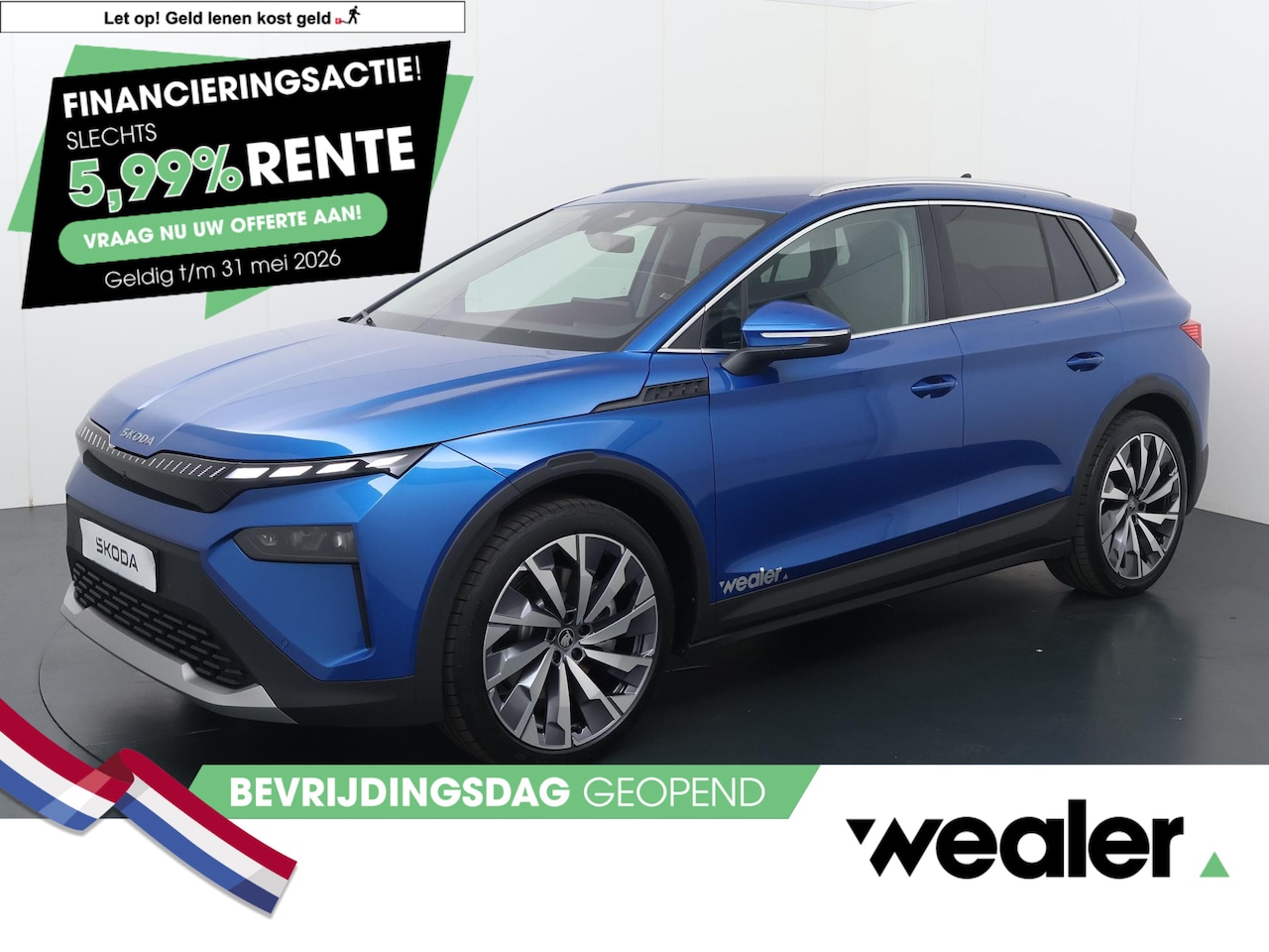 Skoda Elroq - 85 Business Edition | 286 PK | Trekhaak | LED Matrix | Elektrische achterklep | Verlichte - AutoWereld.nl