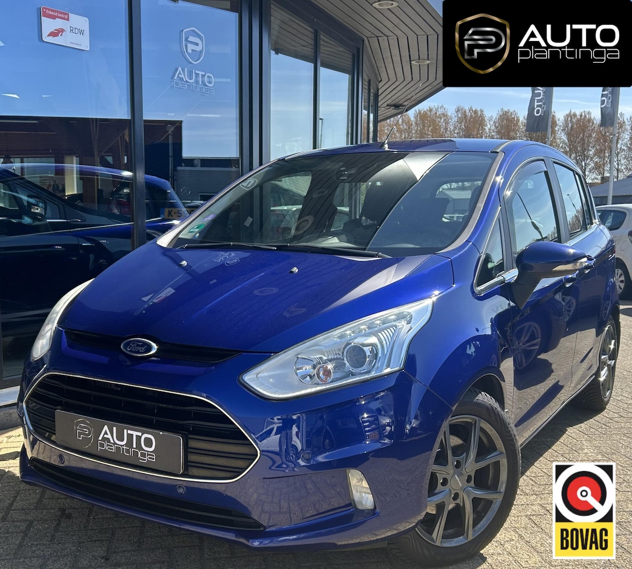 Ford B-Max - 1.0 EcoBoost Titanium 101PK | 2e Eigenaar | Volledige Onderhoudshistorie | NL AUTO | Achte - AutoWereld.nl