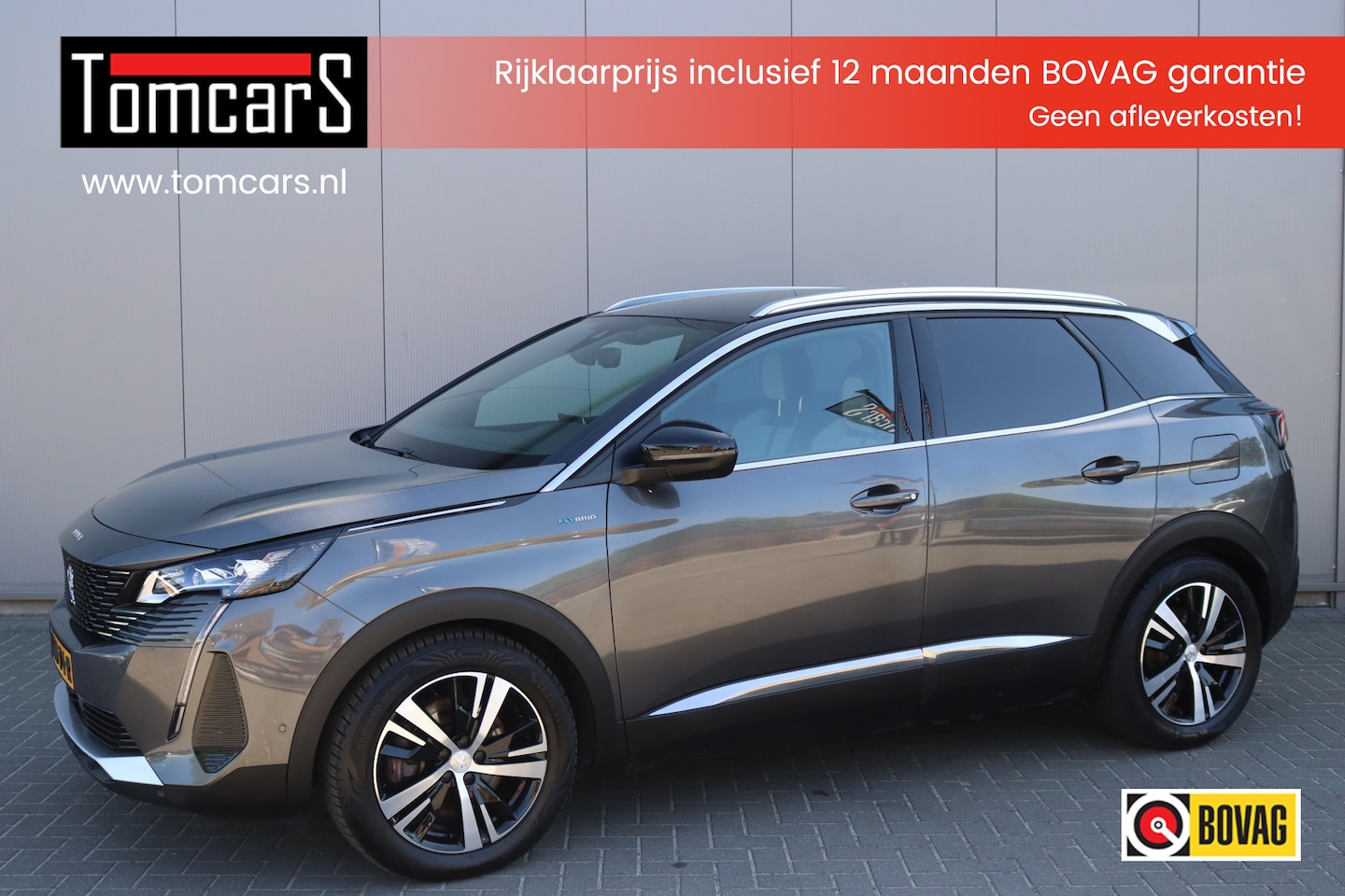 Peugeot 3008 - 1.6 Plug in Hybrid 225PK GT- Line Camera/Elektr-achterklep/Cruise-control - AutoWereld.nl