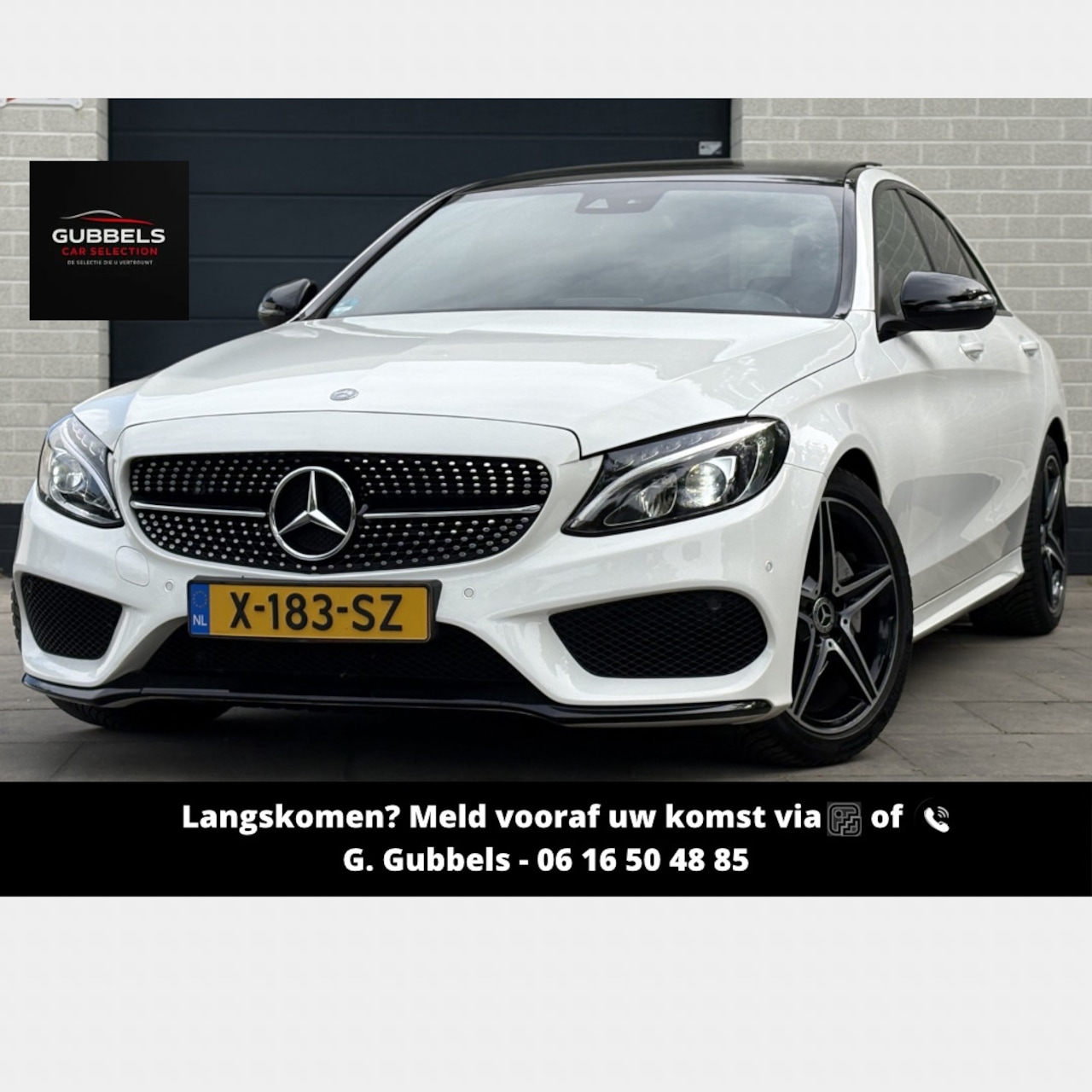 Mercedes-Benz C-klasse - 180 Business Solution AMG | Pano | Camera | Led | Leer - AutoWereld.nl