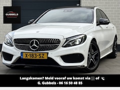 Mercedes-Benz C-klasse - 180 Business Solution AMG | Pano | Camera | Led | Leer
