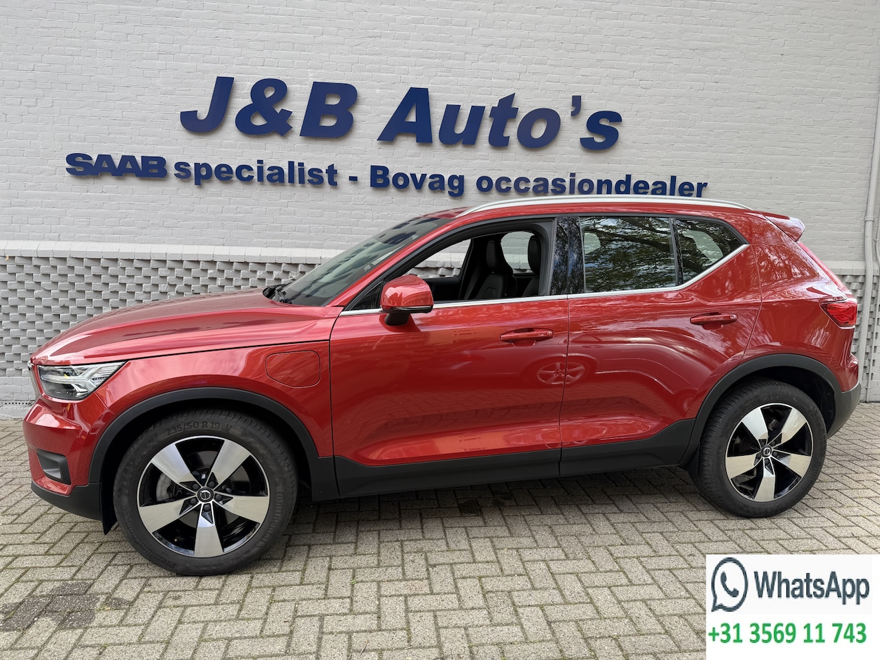 Volvo XC40 - 1.5 T4 Recharge Inscription leer Navigatie Carplay - AutoWereld.nl