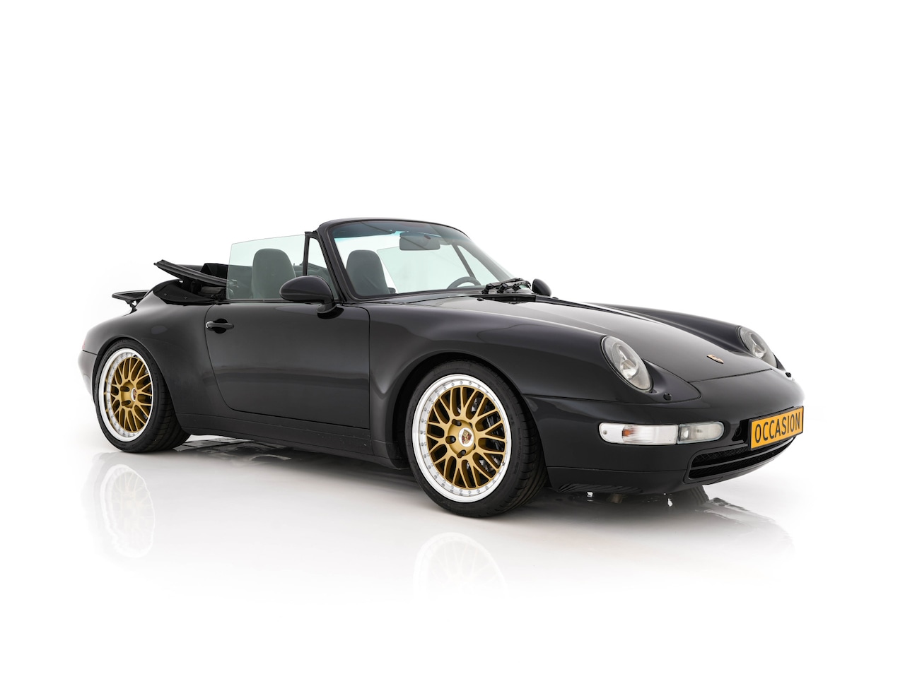 Porsche 911 Cabrio - 993 Carrera Aut. *CABRIO | LEATHER | TIPTRONIC | AIRCO | CRUISE | SHIFTPADDLES | ALU-WHEEL - AutoWereld.nl