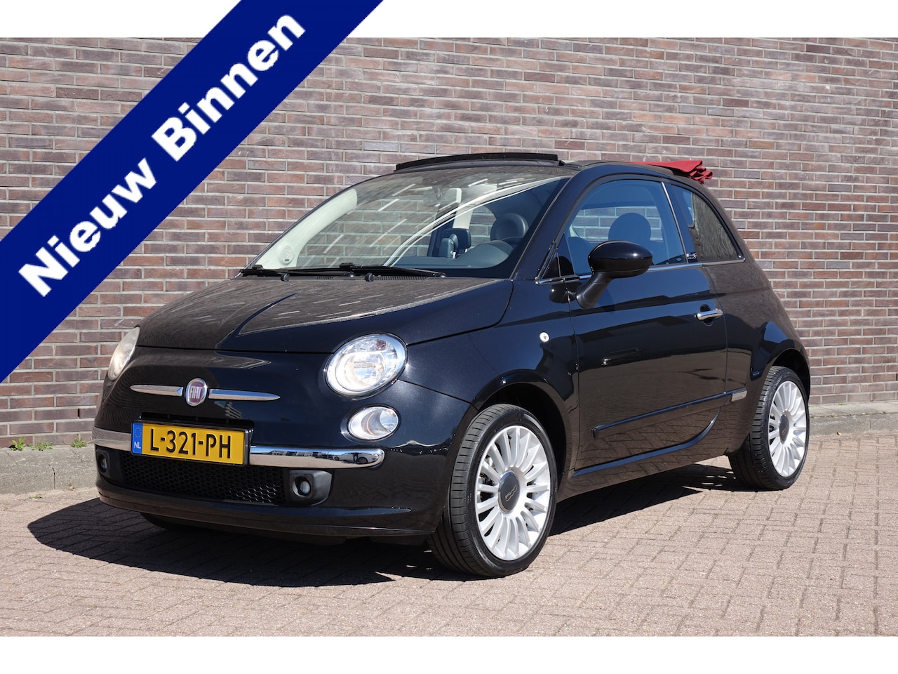 Fiat 500 C - 1.2 Lounge 1.2 Lounge, airco, Blue&Me, navigatie, prachtige auto - AutoWereld.nl