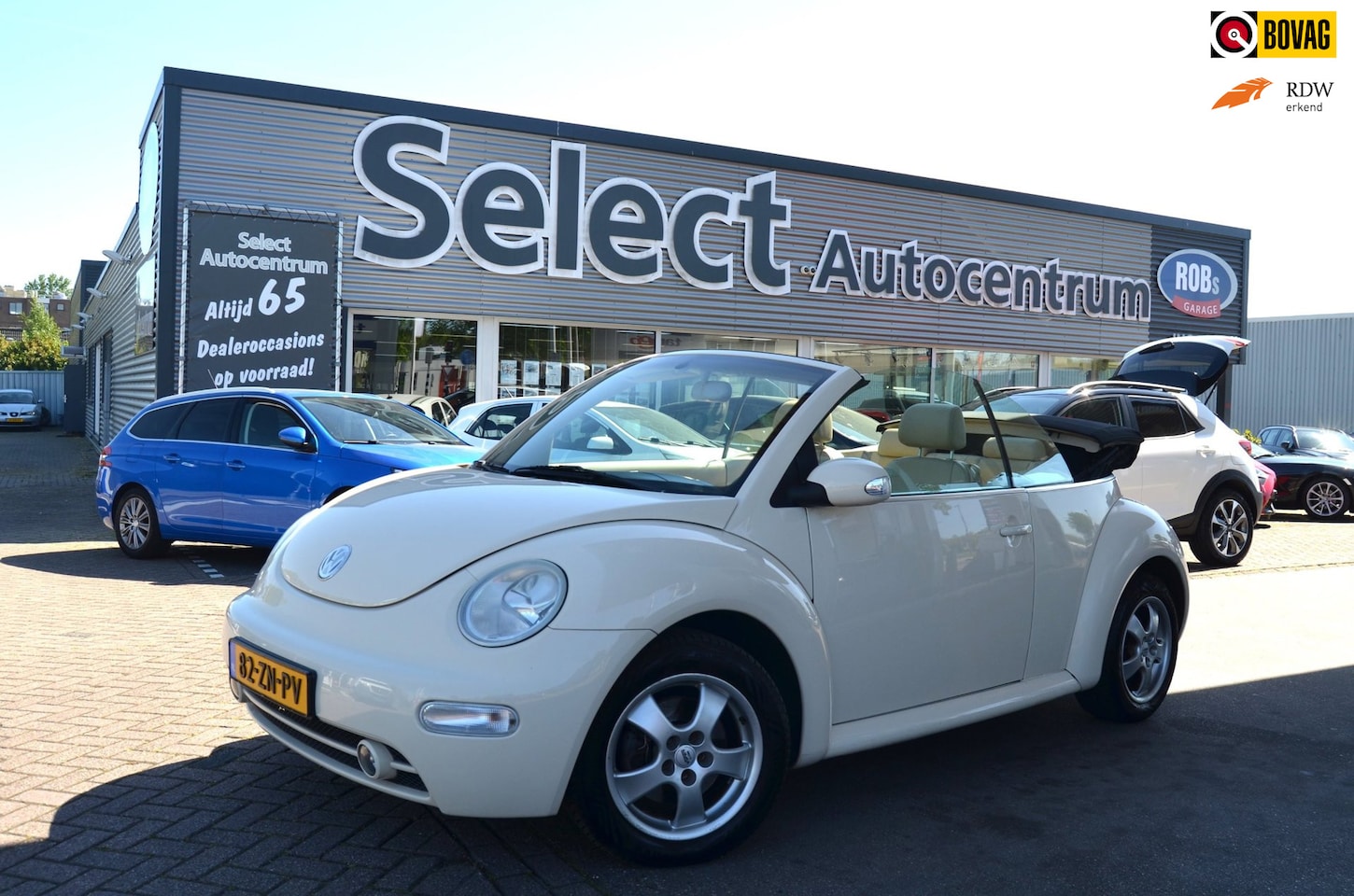 Volkswagen New Beetle Cabriolet - 1.8-5V Turbo Highline| LEDER SPORTINT| ELECTR KAP| - AutoWereld.nl