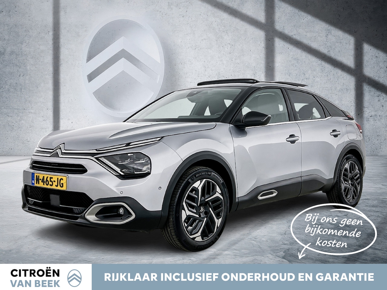Citroën C4 - 130pk Automaat Shine | Rijklaar | Trekhaak | Leder | Panoramadak | - AutoWereld.nl