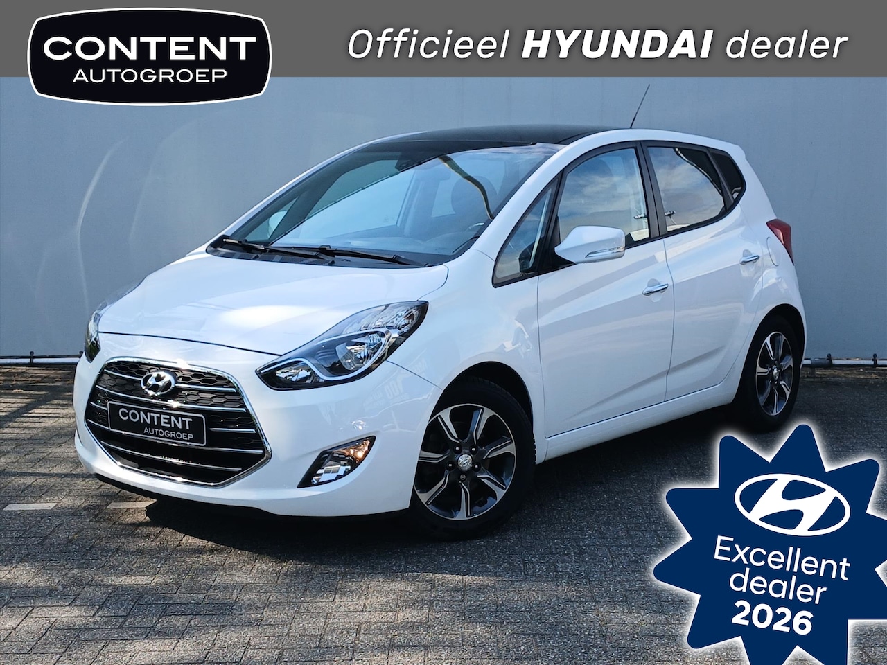 Hyundai ix20 - 1.6 automaat Go Plus |Navi |Cruise |Clima |Pano - AutoWereld.nl