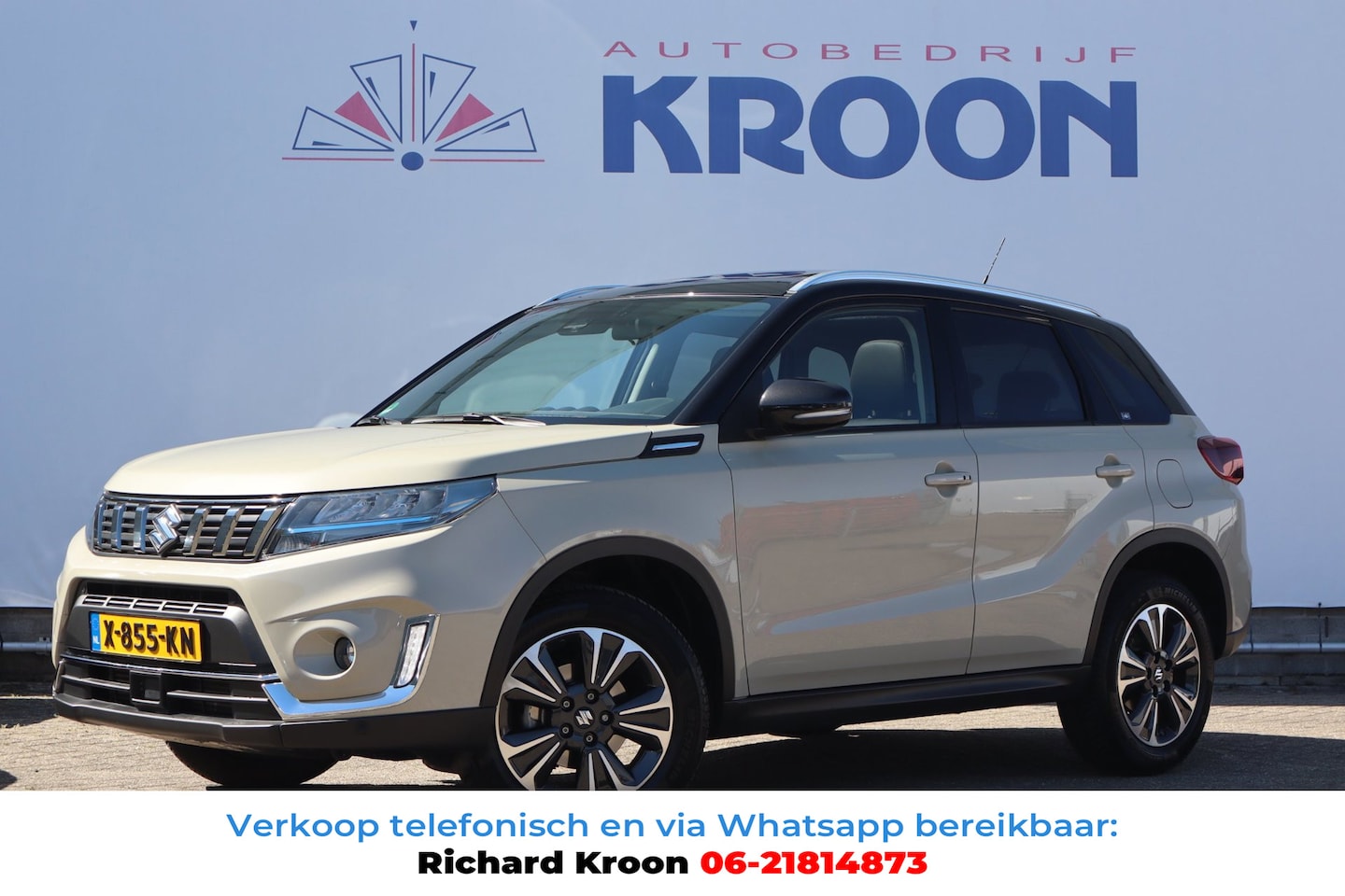 Suzuki Vitara - 1.4 Boosterjet Style Smart Hybrid|Pano|Carplay|Sensoren| - AutoWereld.nl