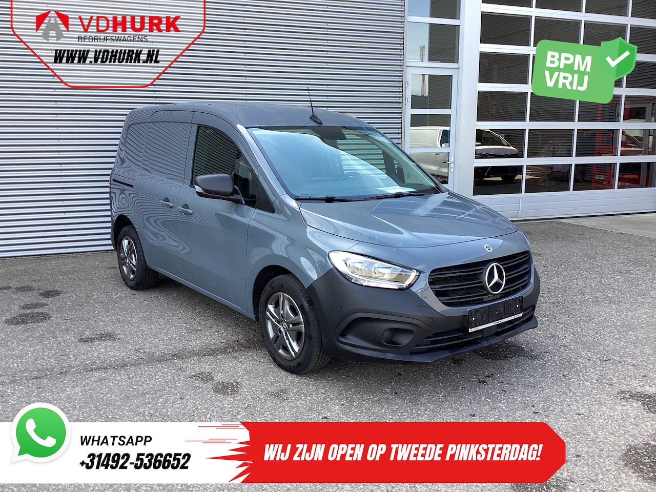Mercedes-Benz Citan - 110 CDI Aut. Stoelverw./ Carplay/ Cruise/ Camera/ Trekhaak/ DAB - AutoWereld.nl