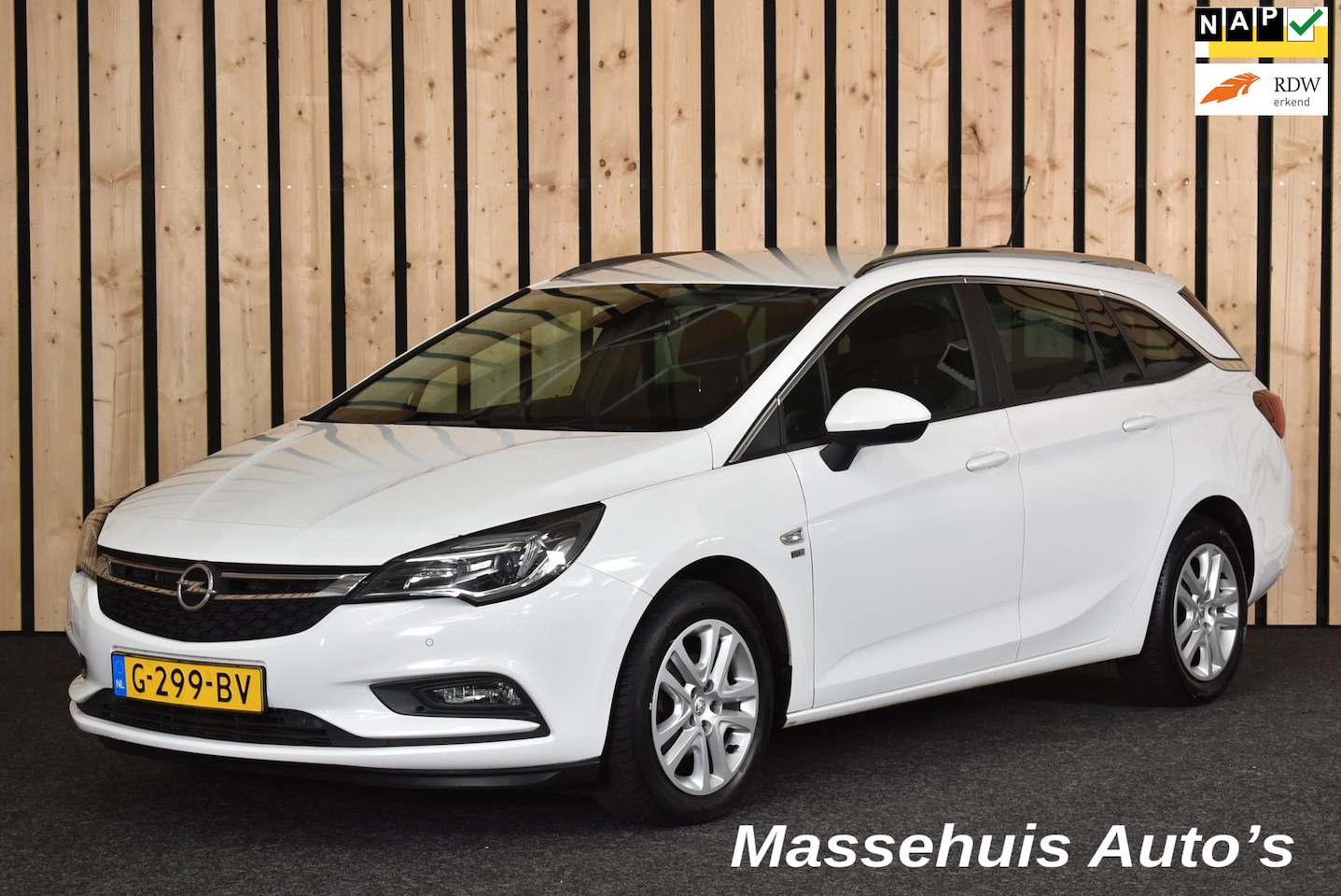 Opel Astra Sports Tourer - 1.0 Turbo 120 Jaar Edition Trekhaak Camera Clima Cruise Navi PDC Nwe APK - AutoWereld.nl