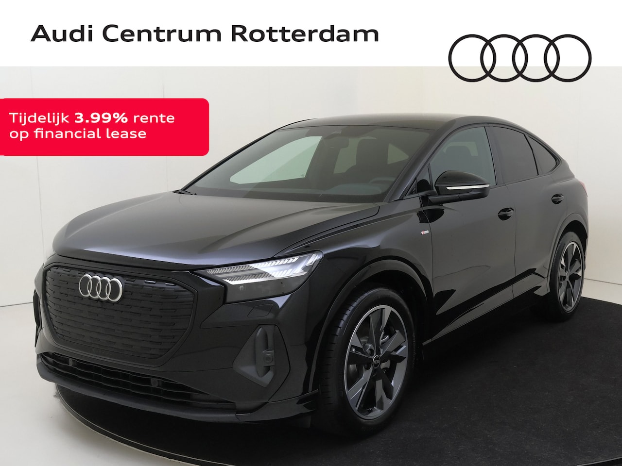 Audi Q4 Sportback e-tron - 45 quattro S edition Competition 286pk - AutoWereld.nl