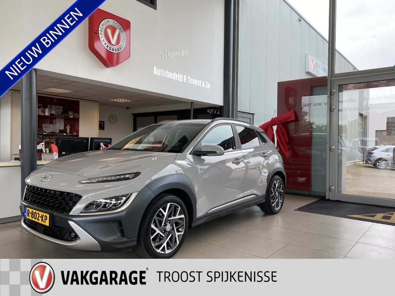 Hyundai Kona - 1.6 GDI HEV Premium 1.6 GDI HEV Premium,Digitaaldasbord,Head-Up Display,Keyless,Climate&Cruiscontrol Adaptief, - AutoWereld.nl