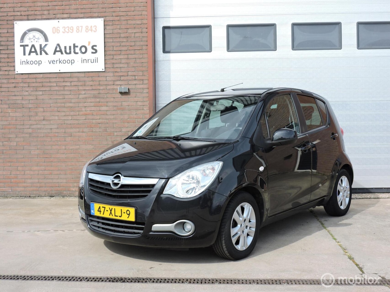 Opel Agila - 1.0 Edition/Zwart/Airco/boekjes/NAP - AutoWereld.nl