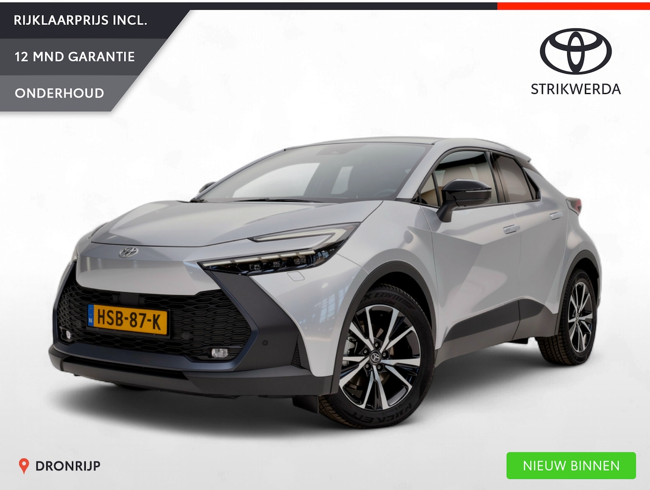 Toyota C-HR - 1.8 Hybrid 140 First Edition | Stoel- stuurverwarming | Dodehoek | Elek. achterklep | ACC - AutoWereld.nl
