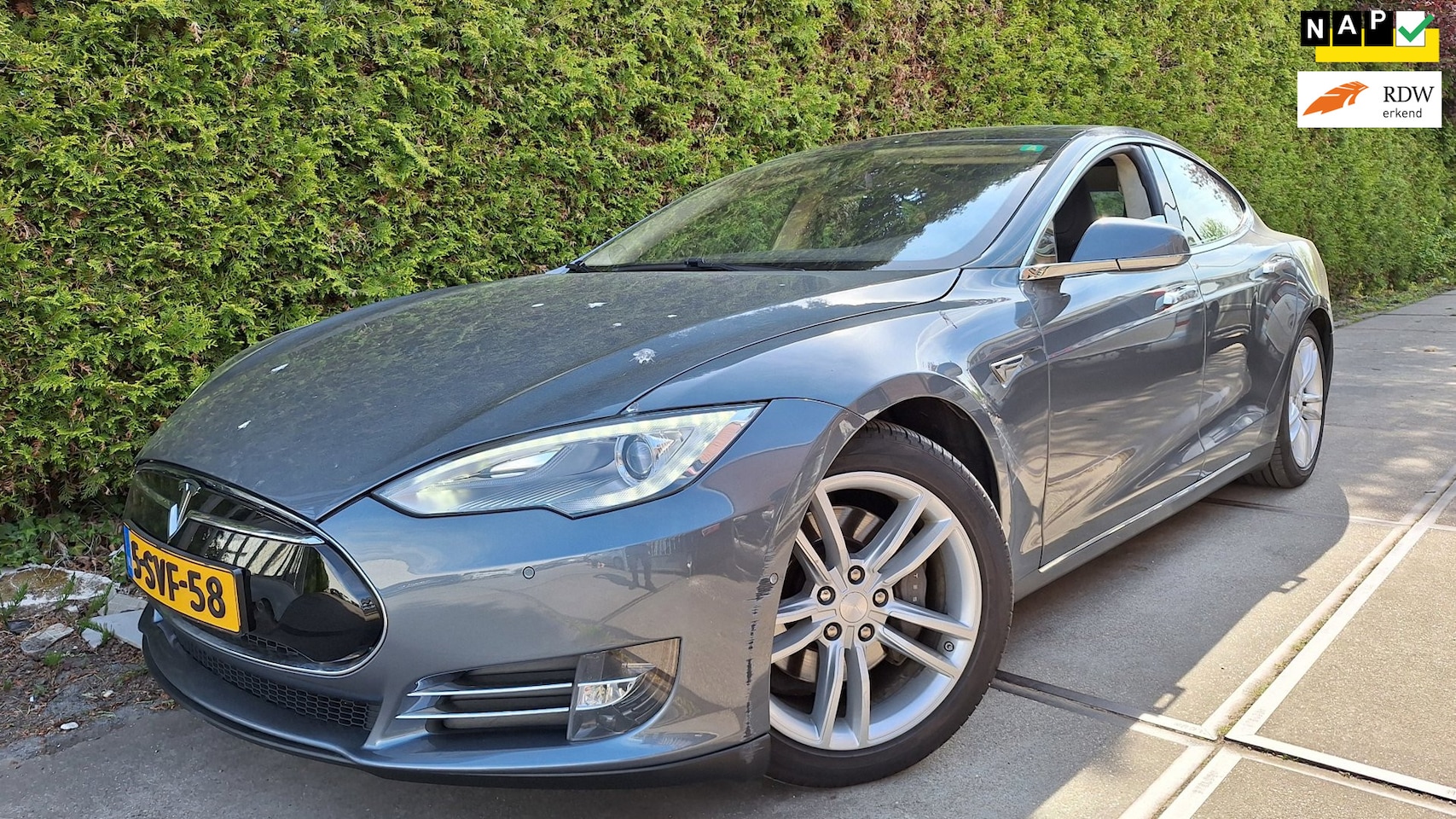 Tesla Model S - 85 Signature Performance (Levenslang Free supercharge) - AutoWereld.nl