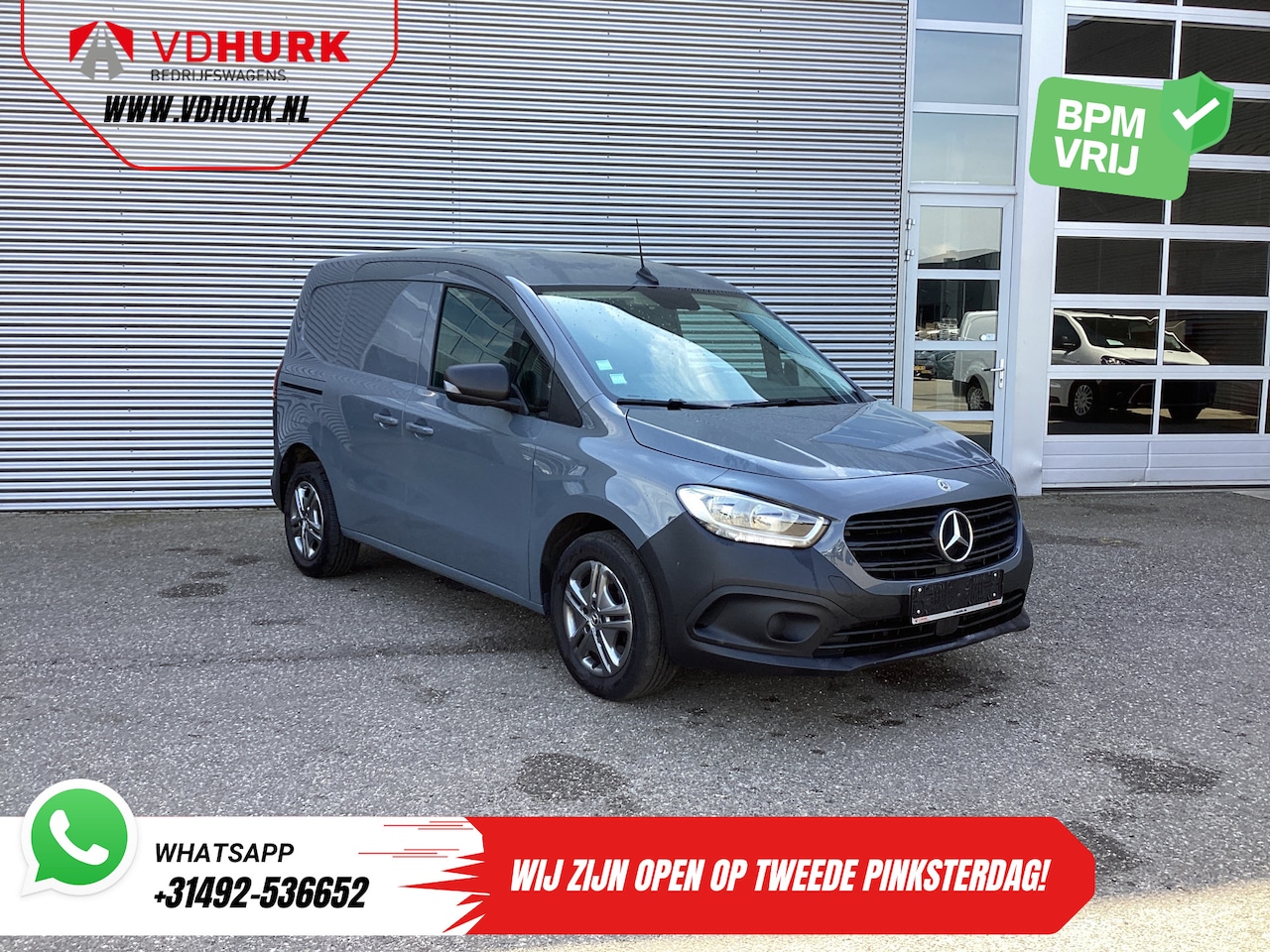 Mercedes-Benz Citan - 110 CDI Aut. Stoelverw./ Carplay/ Cruise/ Camera/ Trekhaak/ DAB - AutoWereld.nl