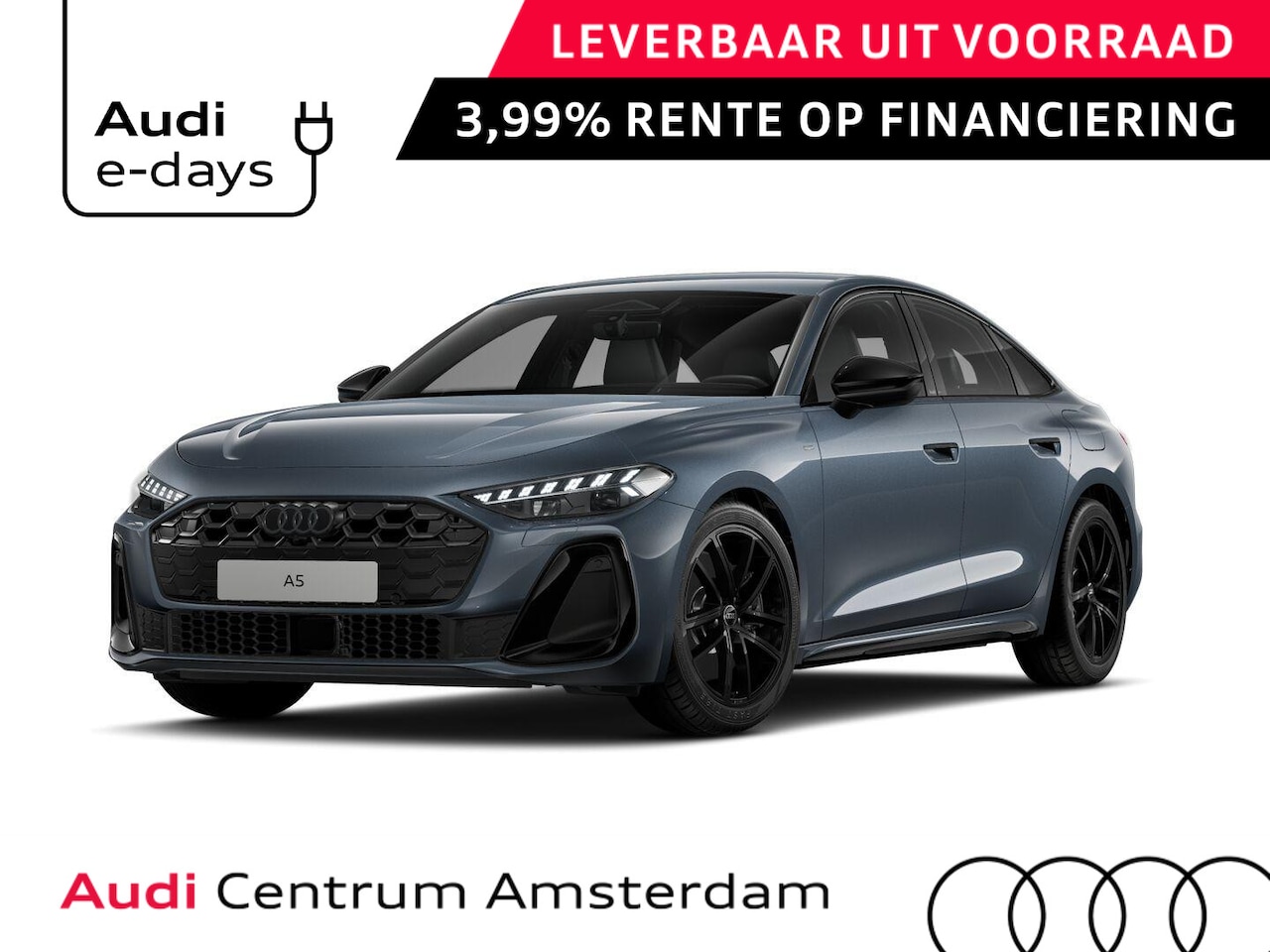 Audi A5 Limousine - S edition 2.0 TFSI e 299 PK | Optiekpakket zwart-glanzend | Premium pakket | - AutoWereld.nl