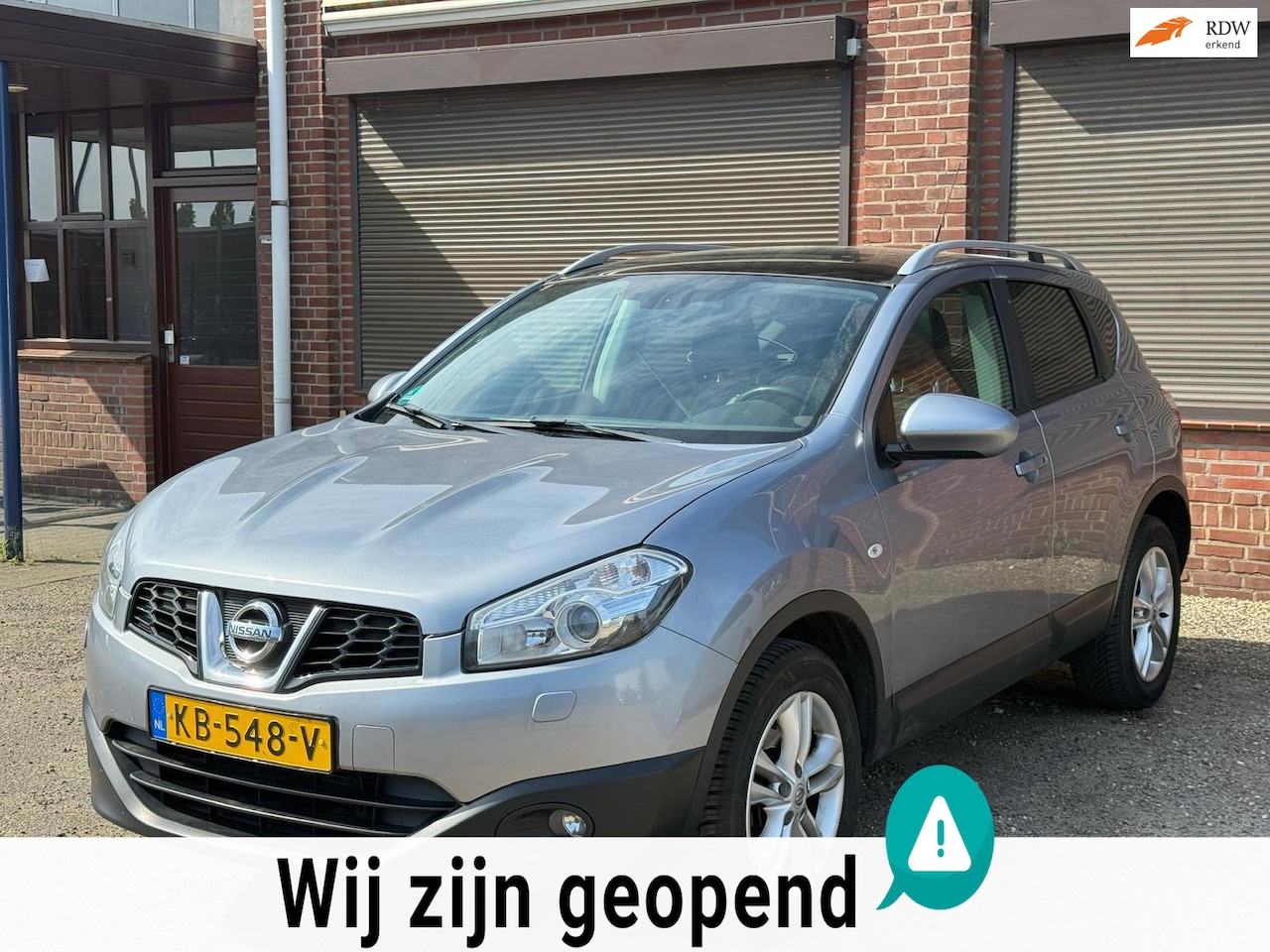 Nissan Qashqai - 1.6 Connect Edition Pano Bose Trekhaak goed onderhouden! - AutoWereld.nl
