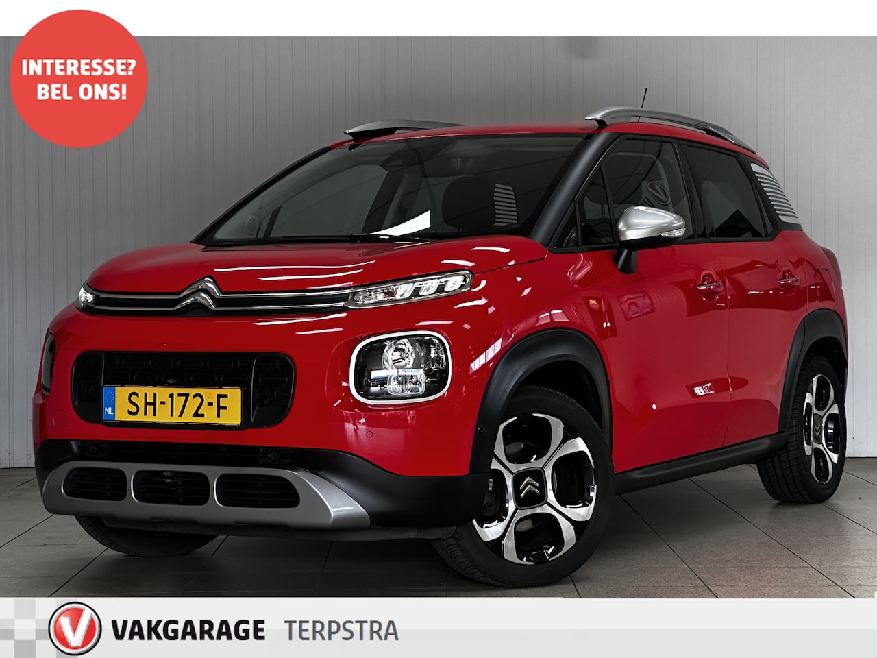 Citroën C3 Aircross - 1.2 PureTech S&S Shine /D-Riem Verv. 88.000KM! /Lane Assist /Dodehoekdetec. /Grootlichtass - AutoWereld.nl