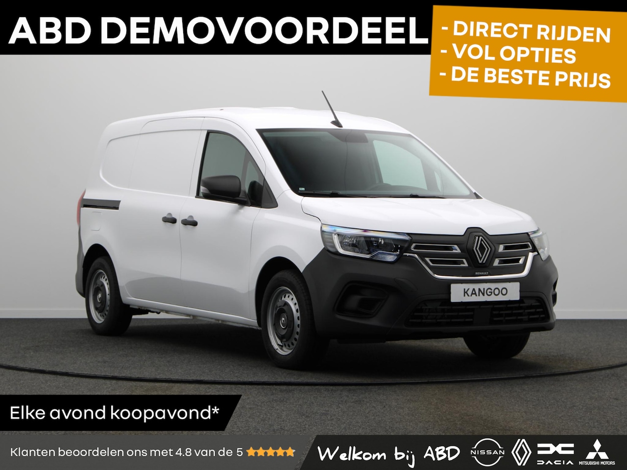 Renault Kangoo E-Tech - Advance L2 44 kWh | Laadruimtepakket | Parkeersensoren rondom | Navigatiesysteem | - AutoWereld.nl