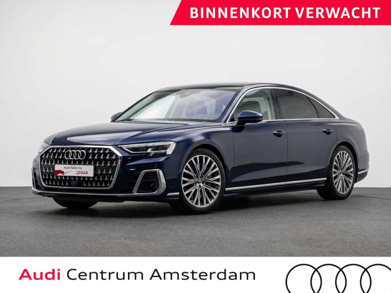 Audi A8 - 60 TFSI e quattro Lang 462pk | Komt begin juni binnen | Panoramadak | Ventilatie + massage - AutoWereld.nl