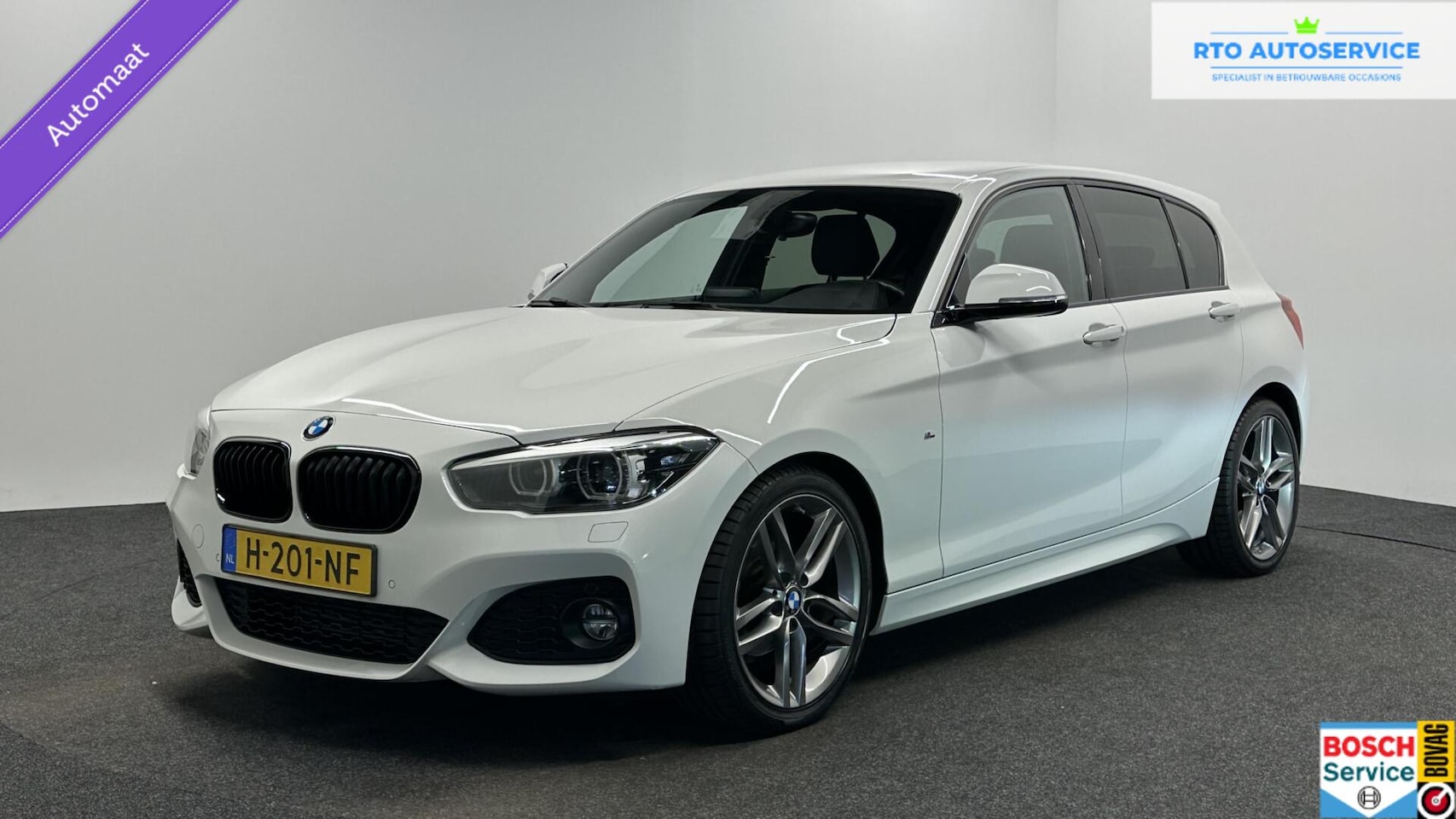 BMW 1-serie - 118i Edition M Sport Shadow High Executive LEER NAVI CRUISE. - AutoWereld.nl