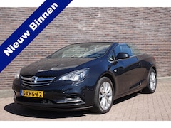 Opel Cascada - 1.4 Turbo ecoFLEX Cosmo, zwart metallic, zwart leder, navi, PDC, prachtige auto