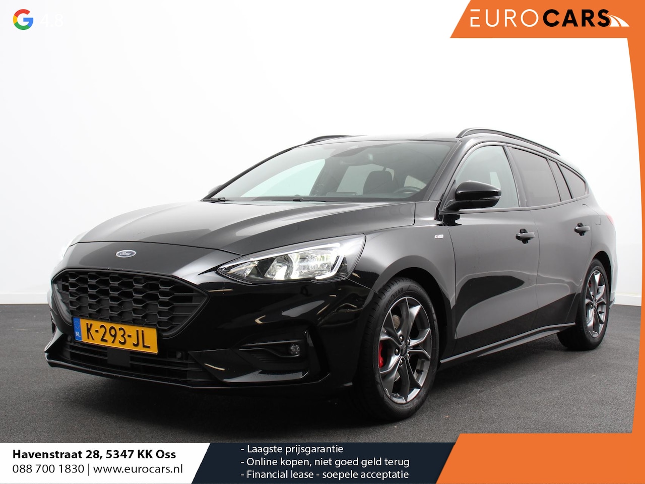 Ford Focus Wagon - 1.0 EcoBoost Hybrid ST Line X Business Digitale Cockpit Camera Electrisch te openen achter - AutoWereld.nl