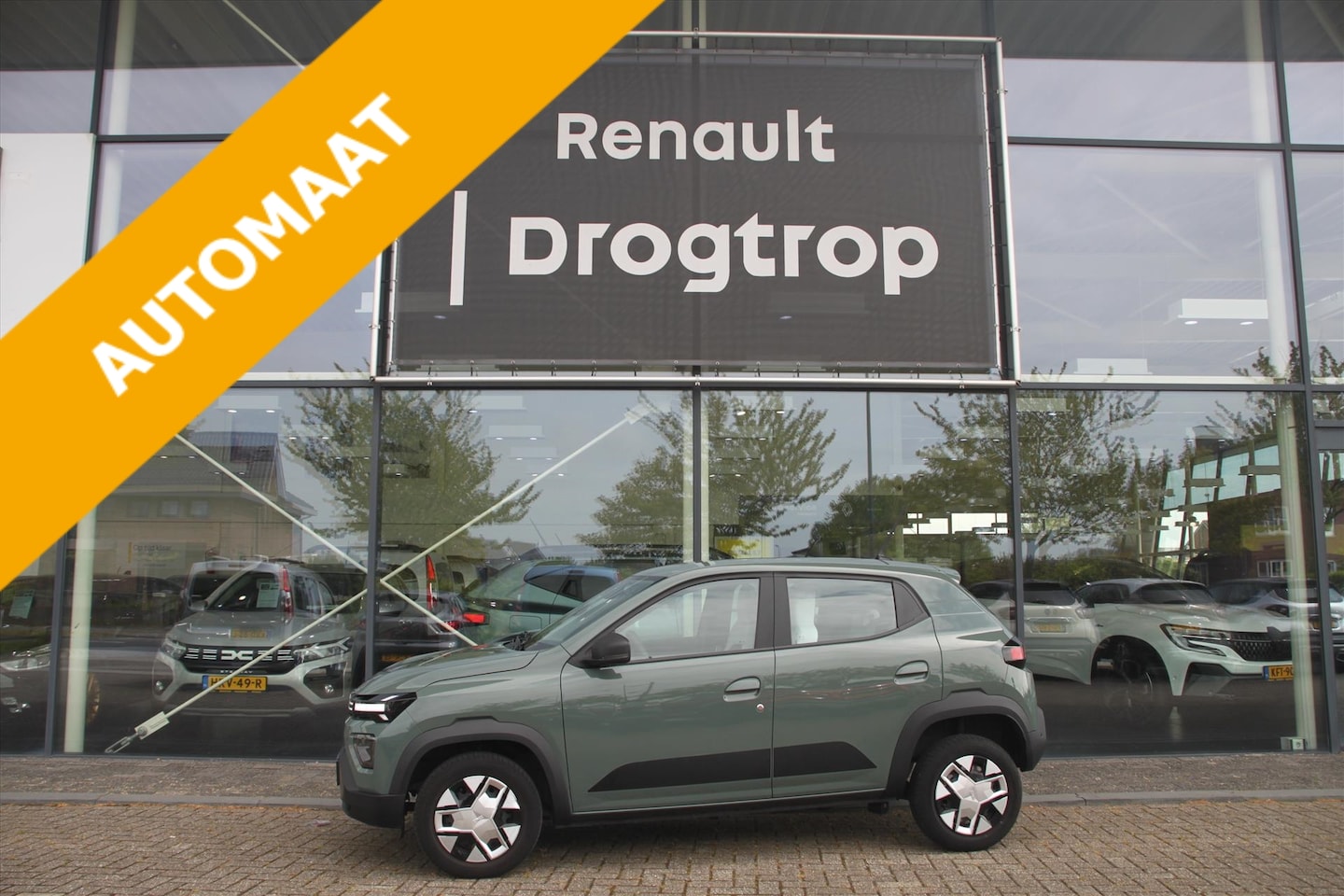 Dacia Spring - 65PK-COMFORT-15DKM-AIRCO-CC-100%-ELECTR.- - AutoWereld.nl