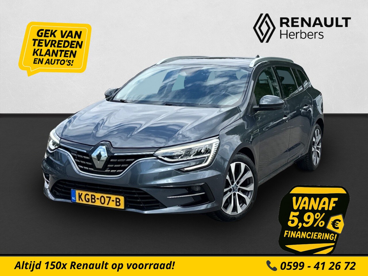 Renault Mégane E-Tech - Estate 1.6 Plug-In Hybrid 160 Business Edition One - AutoWereld.nl