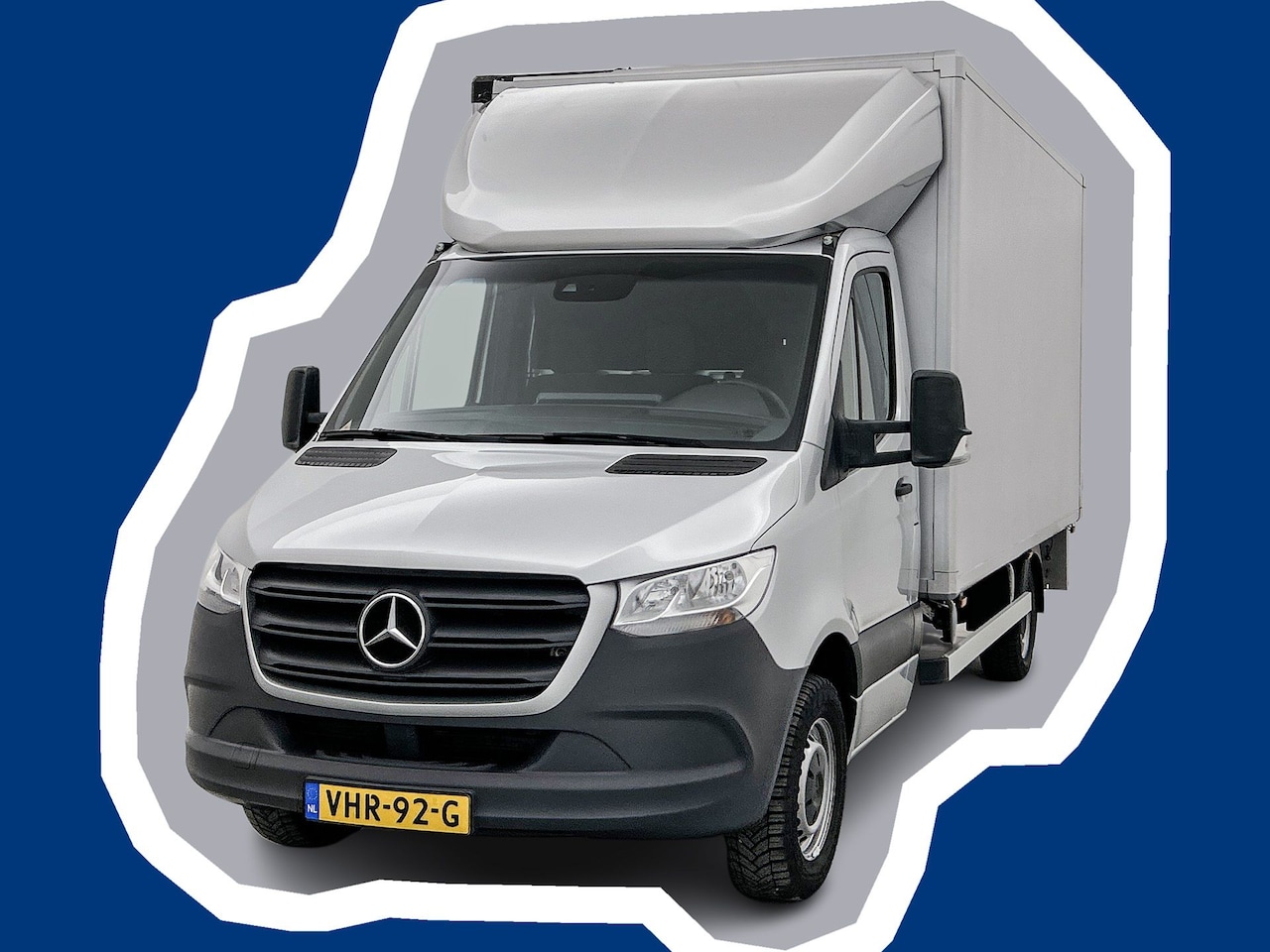 Mercedes-Benz Sprinter - 316 2.2 CDI Bakwagen met laadklep L3 Navigatie Zijdeur Cruise control Geveerde stoel - AutoWereld.nl