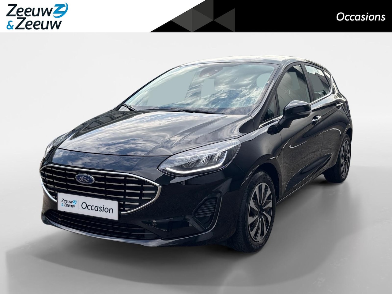 Ford Fiesta - 1.0 EcoBoost Hybrid Titanium | Apple Carplay/ Android Auto | Stoel/Stuur/Voorruitverwarmin - AutoWereld.nl