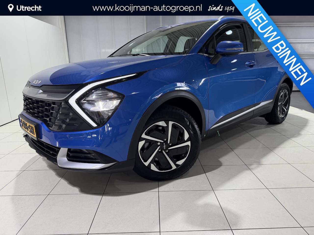 Kia Sportage - 1.6 T-GDi Hybrid DynamicLine Apple Carplay/Android Auto, Navigatie, Camera. - AutoWereld.nl