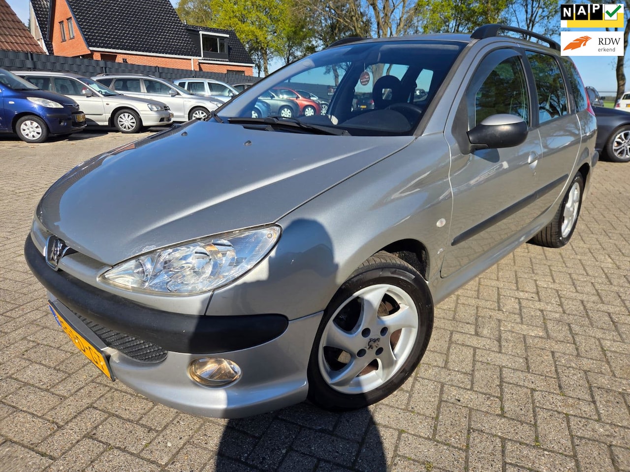 Peugeot 206 SW - 1.6-16V XS-line 2004. Airco/Lichtmetaal/Mistlampen etc.. APK 03-2027 - AutoWereld.nl