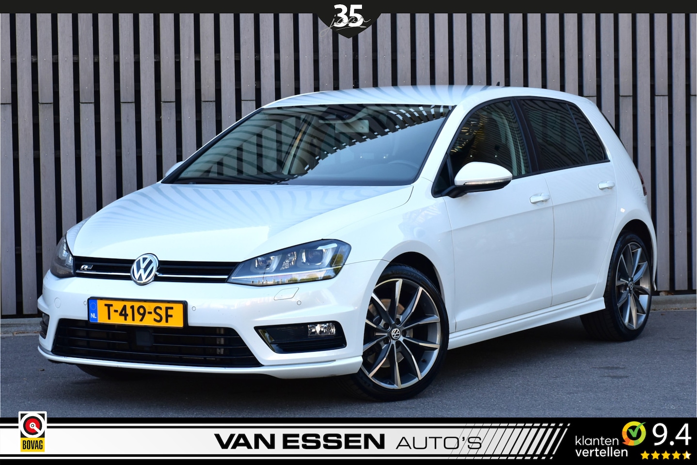 Volkswagen Golf - 1.4 TSI ACT Highline DSG NAVIGATIE ACC MASSAGE LED NETTE AUTO! - AutoWereld.nl