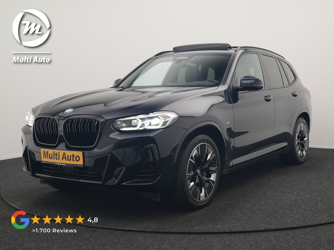BMW iX3 - M Sport High Executive 80 kWh 286pk Dealer O.H | Panodak | Adaptive Cruise | 360 Camera | - AutoWereld.nl