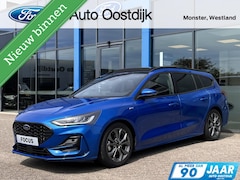 Ford Focus Wagon - 1.0 EcoBoost Hybrid ST Line X 155PK Automaat Afn. Trekhaak Panodak Winterpack Adaptieve Cr