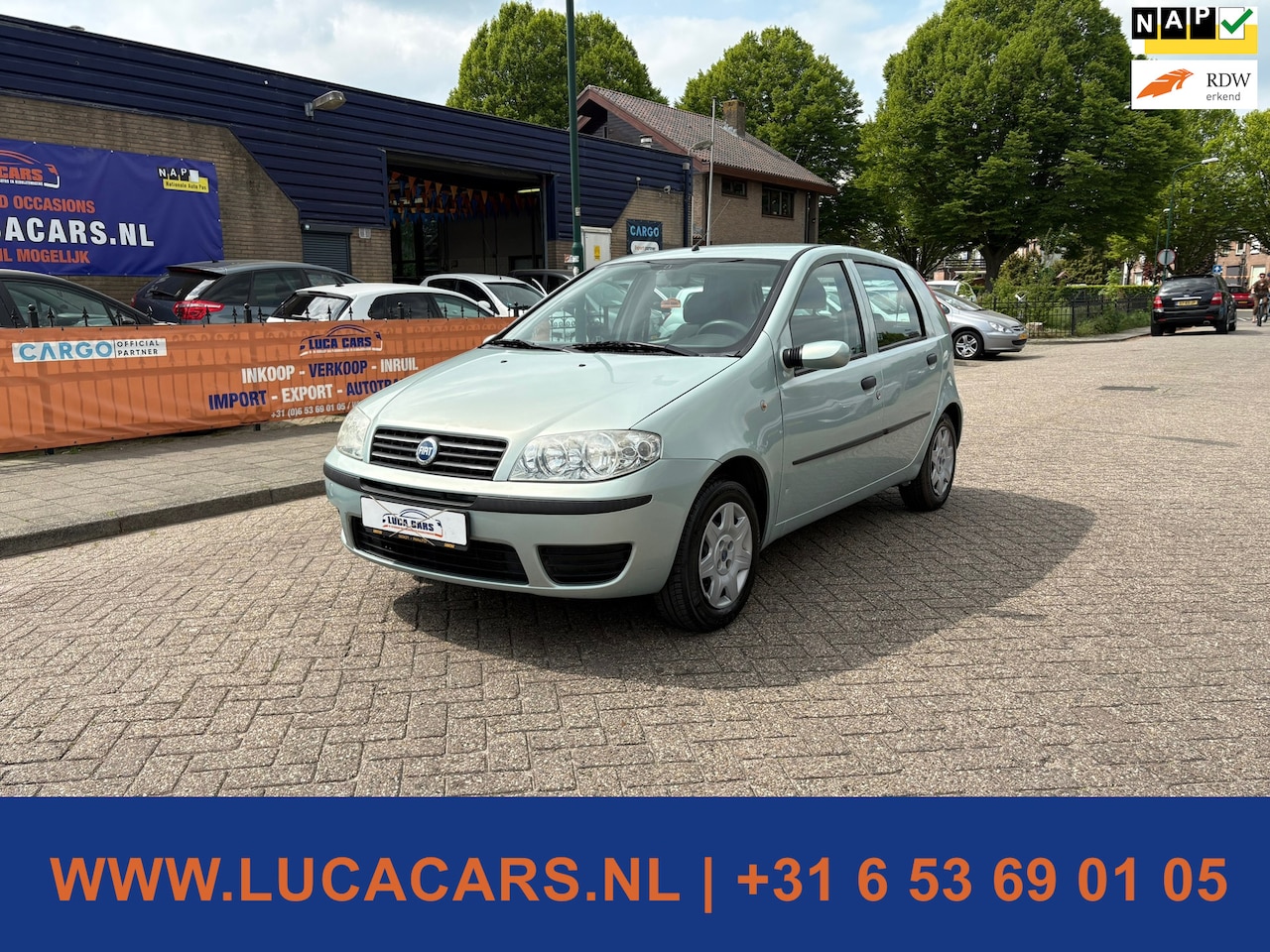 Fiat Punto - 1.4-16V Dynamic AIRCO + NIEUWE APK! - AutoWereld.nl
