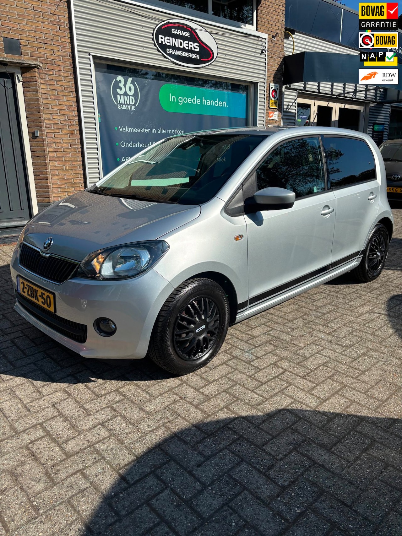 Skoda Citigo - 1.0 Greentech Ambition 1.0 Greentech Ambition, Cruise, Navi, Bluetooth - AutoWereld.nl